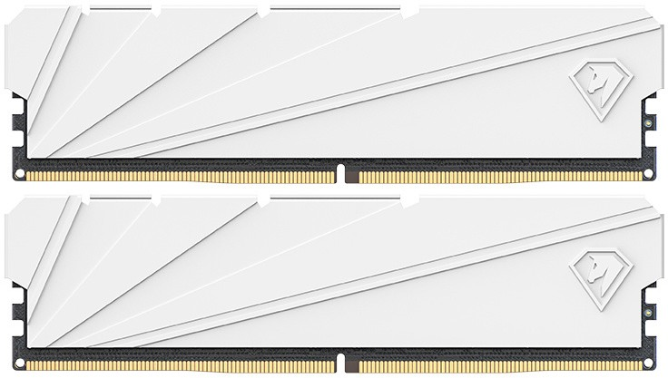 Оперативная память Netac Shadow S 16GB (2x8GB) DDR4-3200 (PC4-25600) C16 16-20-20-40 1.35V XMP Dual DIMM Kit White