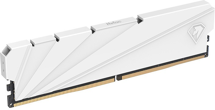 Оперативная память Netac Shadow S 16GB (2x8GB) DDR4-3200 (PC4-25600) C16 16-20-20-40 1.35V XMP Dual DIMM Kit White