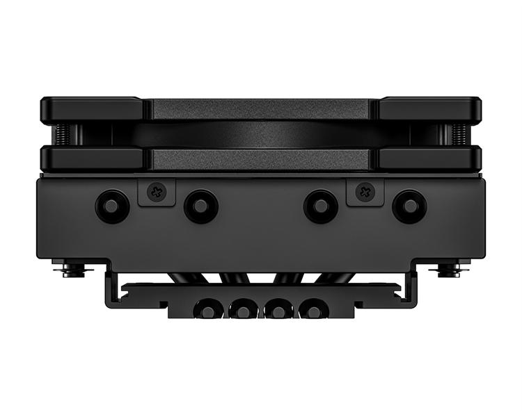 ID-COOLING IS-40-XT BLACK LGA1700/1200/115X/AM5/AM4 низкопрофильный высота 47mm (24шт/кор, TDP 95W, PWM, 4 тепл.трубки прямого контакта, FAN 92mm, черный) BOX