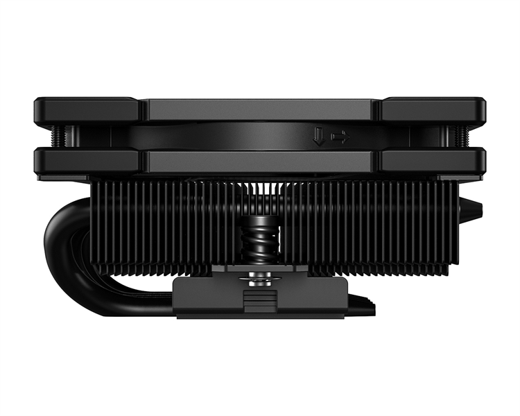 ID-COOLING IS-40-XT BLACK LGA1700/1200/115X/AM5/AM4 низкопрофильный высота 47mm (24шт/кор, TDP 95W, PWM, 4 тепл.трубки прямого контакта, FAN 92mm, черный) BOX