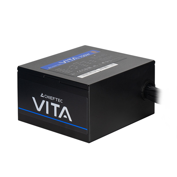 Chieftec Vita BPX-750S (ATX 2.53, 750W, 80 PLUS BRONZE, Active PFC, 120mm fan) Retail