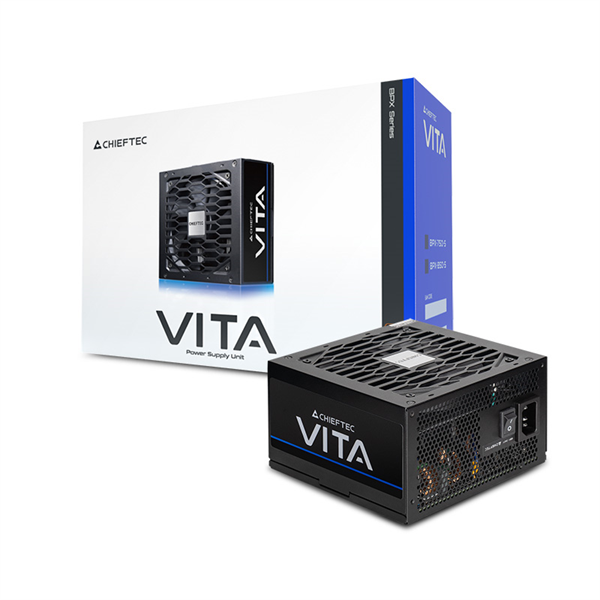 Chieftec Vita BPX-750S (ATX 2.53, 750W, 80 PLUS BRONZE, Active PFC, 120mm fan) Retail