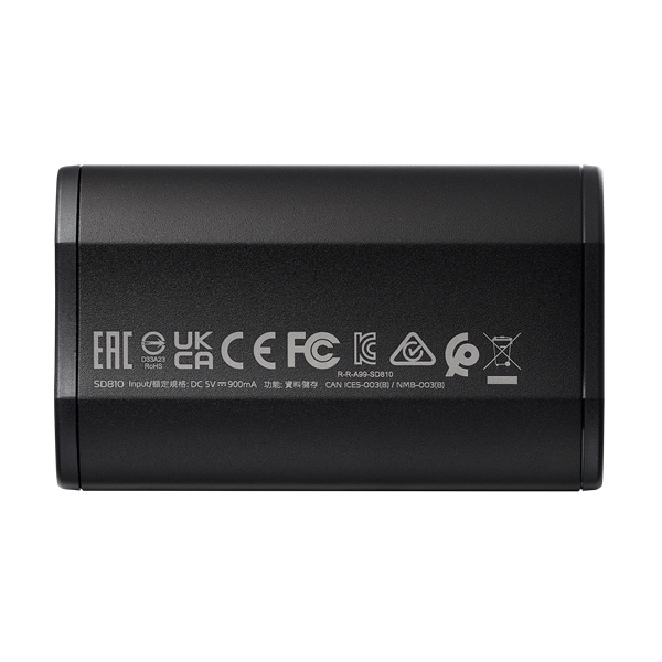 External SSD ADATA 500GB USB 3.2 Gen 2x2 Type-C R2000/W2000MB/s 3D NAND COLOR BOX black арт. SD810-500G-CBK