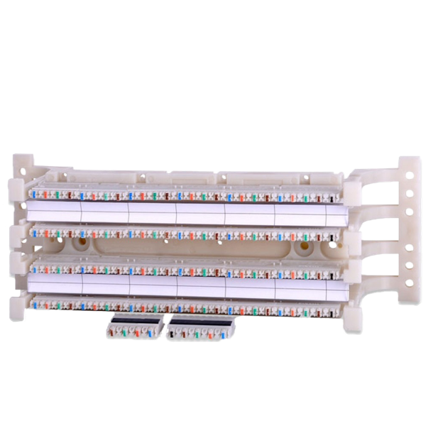 100-парный 110 настенный кросс LANMASTER, блоки и ножки в комплекте арт. LAN-WS110-100FT