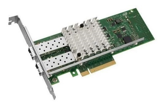 Intel Ethernet Server Adapter X520-DA2, 10Gb Dual Port SFP+, transivers not included, LP and FH brackets included (analog E10G42BTDABLK)