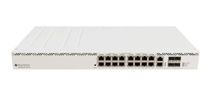 Коммутатор MikroTik CRS320-8P-8B-4S+RM high-power PoE++ switch