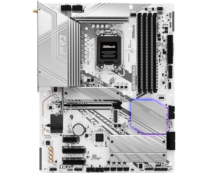 Материнская плата ASRock Z890 Pro RS WiFi White