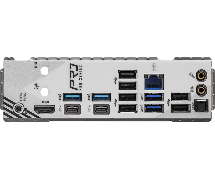 Материнская плата ASROCK X870 PRO RS, AM5, X870, 4*DDR5, 4*SATA, 3*M.2, 6*USB 2.0, 4*USB 3.2, Type-C, 2*PCIx16, 1*M.2 (Key E), HDMI, ATX