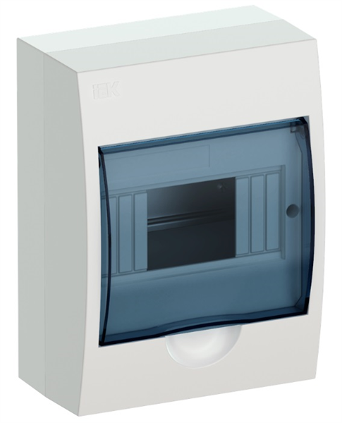 KREPTA 3 Корпус пластиковый ЩРН-П-6 IP41 белый IEK арт. MKP12-N-06-40-20