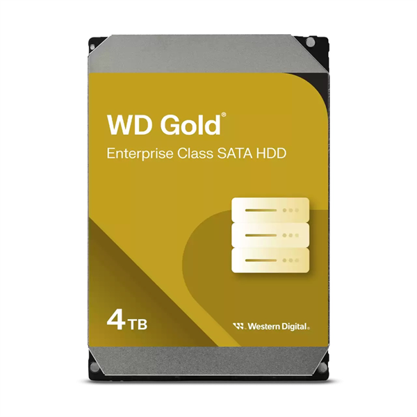 4TB WD Gold (WD4004FRYZ) {SATA III 6 Gb/s, 7200 rpm, 256Mb buffer}