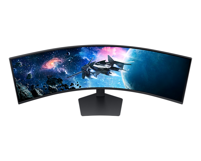 Samsung 49" Odyssey G9 G95C S49CG954EI Curved (VA 32:9 5120x1440x240Hz 1ms 450cd 2500:1 178/178 1,07B DP; HDMIx2 USB3.0x2 HAS Tilt Swiv VESA Black арт. LS49CG954EIXCI
