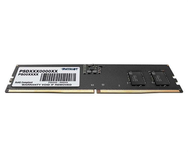 Patriot SL DDR5 DIMM 16GB 4800MHz CL40 1*16GB 40-40-40-77 1.1V