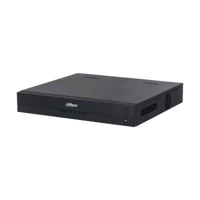 DAHUA 16-канальный IP-видеорегистратор 4K, H.265+ и ИИ Входящий поток до 256Мбит/с; сжатие: H.265+, H.265, H.264+, H.264, MJPEG; разрешение записи до 16Мп; накопители: 4 SATA III до 16Тбайт; воспроизв арт. DHI-NVR4416-EI