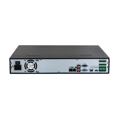DAHUA 16-канальный IP-видеорегистратор 4K, H.265+ и ИИ Входящий поток до 256Мбит/с; сжатие: H.265+, H.265, H.264+, H.264, MJPEG; разрешение записи до 16Мп; накопители: 4 SATA III до 16Тбайт; воспроизв арт. DHI-NVR4416-EI