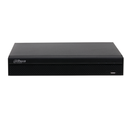 DAHUA 8-канальный IP-видеорегистратор 4K и H.265+, ИИ Входящий поток до 80Мбит/с; сжатие: H.265+, H.265, H.264+, H.264, MJPEG; разрешение записи до 12Мп; накопители: 1 SATA III до 20Тбайт; воспроизвед арт. DHI-NVR4108HS-4KS3