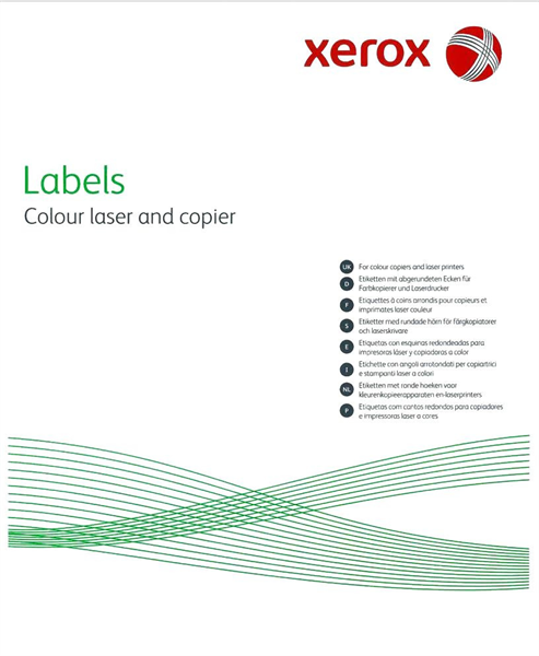 Наклейки Polyester XEROX SRA3, DuraPaper Label TECHNOEVOLAB арт. 003R98688