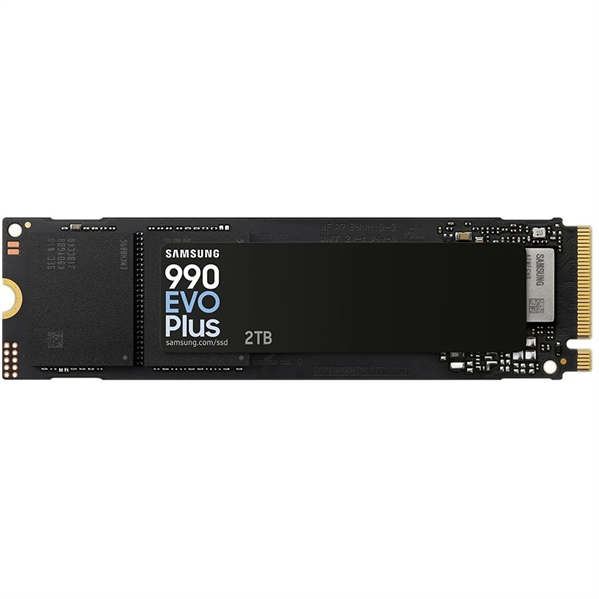 SSD M.2 (PCI-E NVMe 2.0 Gen 4.0 x4) 2Tb Samsung 990 EVO plus (R7250/W6300MB/s) 1year арт. MZ-V9S2T0BW
