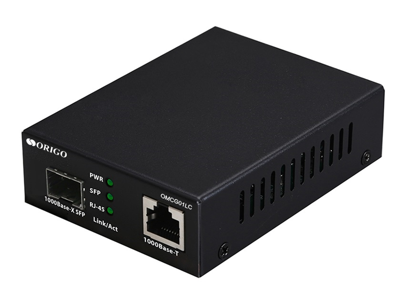 ORIGO Автономный медиаконвертер, 1000Base-T / 1000Base-X SFP арт. OMCG01LC/A1A