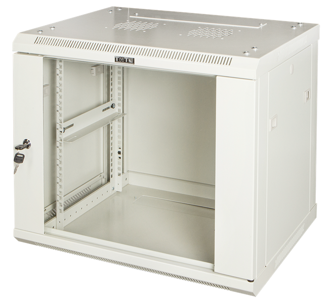 Шкаф настенный Шкаф настенный серии Pro, 15U 600x450, стеклянная дверь