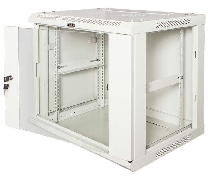Шкаф настенный Шкаф настенный серии Pro, 15U 600x450, стеклянная дверь
