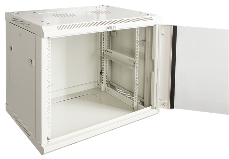 Шкаф настенный Шкаф настенный серии Pro, 15U 600x450, стеклянная дверь