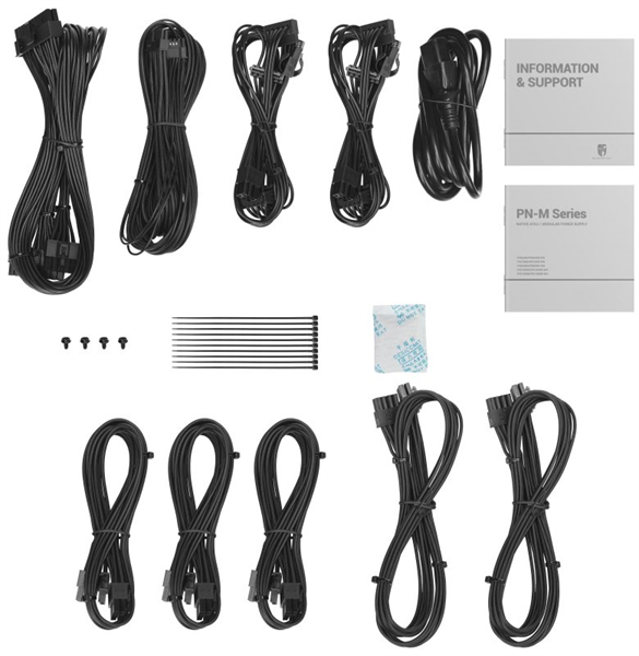 Deepcool GAMERSTORM PN1200M (ATX 3.1, 1200W, Full Cable Management, PWM 135mm fan, Active PFC, 80+ GOLD, Active PFC + Full Bridge SRC LLC + DC/DC, Gen5 PCIe) RET (R-PNC00M-FC0B-WGEU)