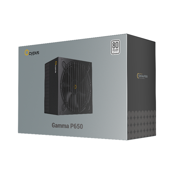 Ocypus Gamma P650, 650W, APFC, 80+, 120mm Fan (P650-W)