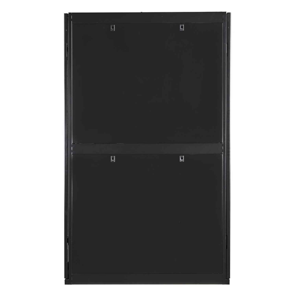 SMARTWATT Серверный шкаф Rack S-Series 42U 800x1200мм, двери с перфорацией, боковые панели 4шт и ролики в комплекте, черный (4512020620016) арт. IRS42812