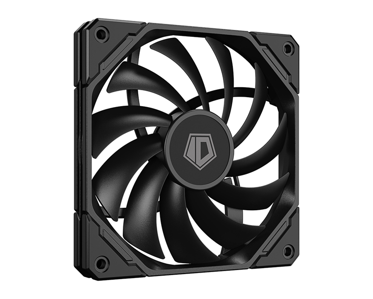 Case Fan ID-Cooling TF-12015-K {120x120mm 3pin 1250rpm Black}