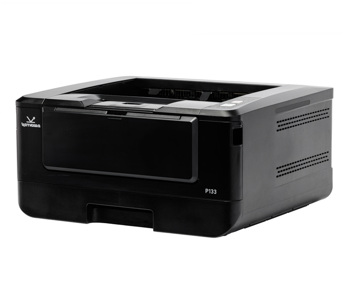 Катюша P133, принтер, 33 стр/мин А4 Ч/Б, 1200 dpi. 256 МБ RAM, Ethernet, USB, USB-host, Wi-Fi (опция). Тонер на 700 отп., Пр-во РФ, 3 года гар. МПТ арт. P133-256-pp