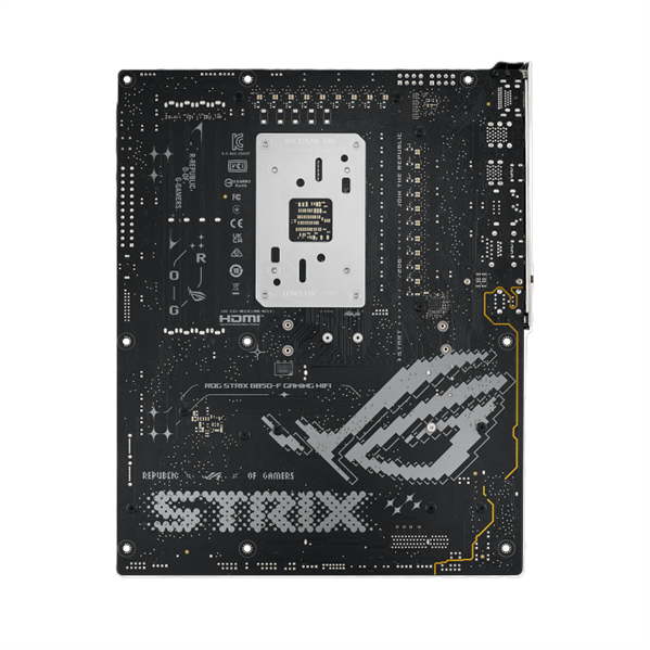ASUS ROG STRIX B850-F GAMING WIFI, AM5, B850, 4*DDR5, 2*SATA, 4*M.2, 6*USB 3.2, 4*USB 2.0, Type-C, 3*PCIx16, DP+HDMI, ATX; 90MB1J70-M0EAY0