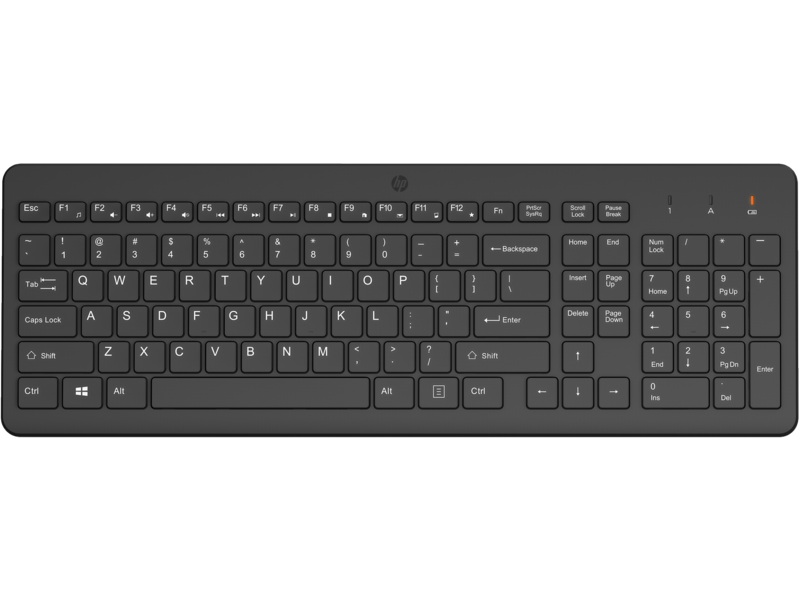 Keyboard HP 220 Wireless - black ENG/RUS HP Inc. арт. 805T2AA#ACB