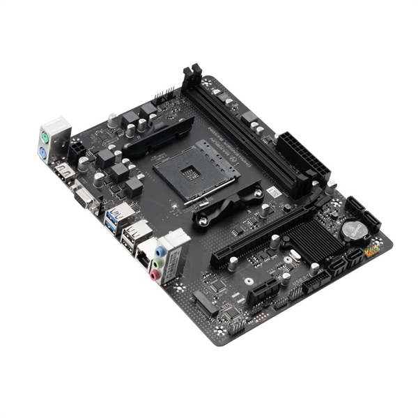 MAXSUN MS-Challenger B450M, AM4, B450, 2*DDR4, 4*SATA 3.0, M.2, USB 3.2, USB 2.0, 1*PCIE 16, 1*PCIE 1, HDMI+VGA, mATX