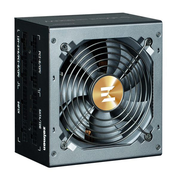Zalman ZM850-TMX2SE, 850W, ATX12V v3.1, APFC, 12cm Fan, 80+ Gold Gen5.1, Full Modular, Retail
