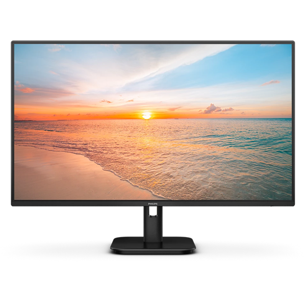 27" Philips 27E1N1200A 1920x1080, WLED, 16:9, IPS, 300cd, 1500:1, 4ms, 178/178, VGA, HDMI, DP, 120Hz, Speakers, Tilt, Internal, VESA, Black, 3y арт. 27E1N1200A/01