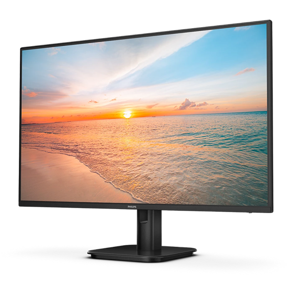27" Philips 27E1N1200A 1920x1080, WLED, 16:9, IPS, 300cd, 1500:1, 4ms, 178/178, VGA, HDMI, DP, 120Hz, Speakers, Tilt, Internal, VESA, Black, 3y арт. 27E1N1200A/01