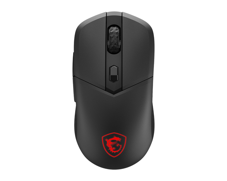 Mouse MSI VERSA 300, Wireless, 60g, DPI 8000, Symmetrical design, black