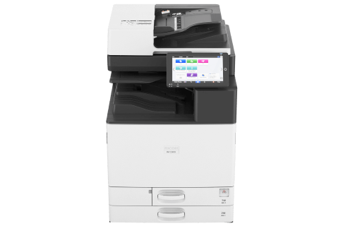 Ricoh IM C3010, SRA3, 30ppm, ARDF100, 2x550-sheet cassettes, 100-sheet manual bypass, 8GB memory, 250GB SSD, Ethernet, USB 2.0, добавить комплект тонеров. (Обязательный запуск инженером АСЦ)