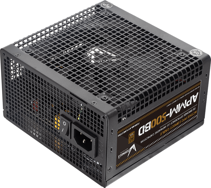 Formula V Line APMM-500BD, 500W, ATX3.1/PCIe5.1, APFC, 80+ Bronze, 12cm Fan