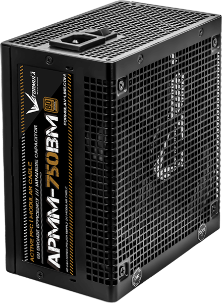 Formula V Line APMM-750BM, 750W, ATX3.1/PCIe5.1, APFC, 80+ Bronze, 12cm Fan, Full Modular
