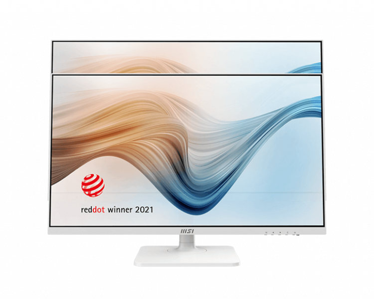 MSI Modern MD272XPW 27" 16:9 FHD(1920x1080) IPS Flat, 1ms(MPRT),1000:1,100M:1,300nit,178/178,HDMI 1.4b,DP 1.2a,USB-C,2xUSB-A,USB-B,Speaker,Tilt,Swivel,Height,Pivot,100HZ,White(white cable),1y war-ty арт. 9S6-3PB19H-298