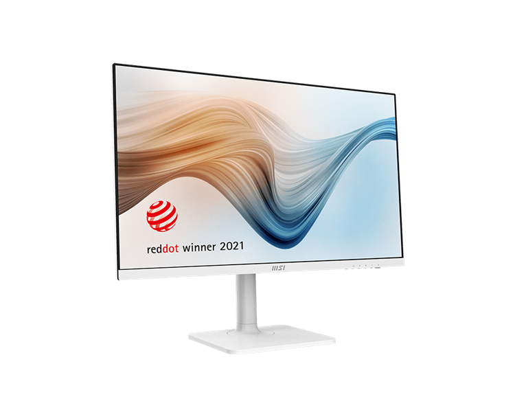 MSI Modern MD272XPW 27" 16:9 FHD(1920x1080) IPS Flat, 1ms(MPRT),1000:1,100M:1,300nit,178/178,HDMI 1.4b,DP 1.2a,USB-C,2xUSB-A,USB-B,Speaker,Tilt,Swivel,Height,Pivot,100HZ,White(white cable),1y war-ty арт. 9S6-3PB19H-298