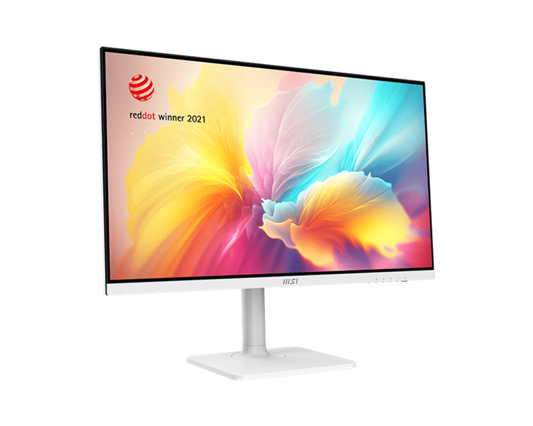 MSI Modern MD272QXPW 27" 16:9 WQHD(2560x1440) IPS Flat,1ms(MPRT),HDR 400,1000:1,100M:1,400nit,HDMI,DP,2xUSB Type-A,USB Type-B,USB Type-C,Speaker,Tilt,Swivel,Height,Pivot,100Hz,White(white cable),1y арт. 9S6-3PB19H-299