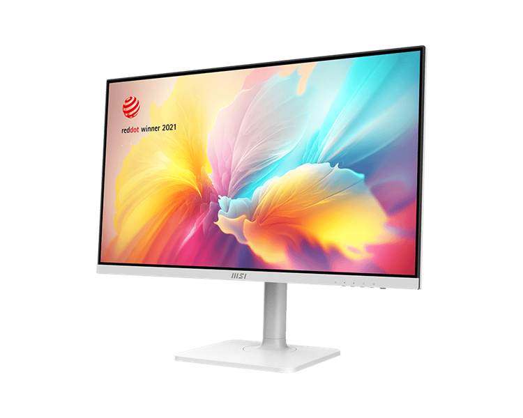 MSI Modern MD272QXPW 27" 16:9 WQHD(2560x1440) IPS Flat,1ms(MPRT),HDR 400,1000:1,100M:1,400nit,HDMI,DP,2xUSB Type-A,USB Type-B,USB Type-C,Speaker,Tilt,Swivel,Height,Pivot,100Hz,White(white cable),1y арт. 9S6-3PB19H-299