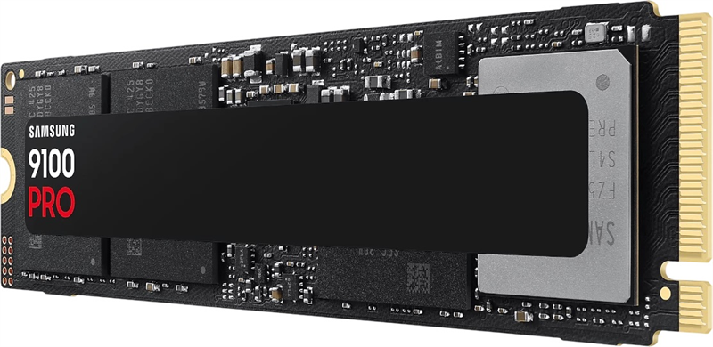 SSD M.2 (PCI-E NVMe 2.0 Gen 5.0 x4) 2Tb Samsung 9100 PRO (R14800/W13400MB/s) 1year арт. MZ-VAP2T0BW