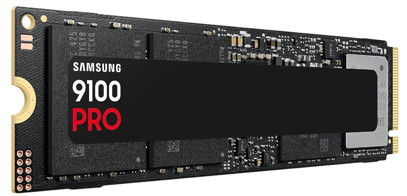 SSD M.2 (PCI-E NVMe 2.0 Gen 5.0 x4) 2Tb Samsung 9100 PRO (R14800/W13400MB/s) 1year арт. MZ-VAP2T0BW