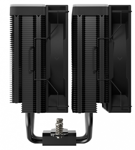 DEEPCOOL AG620 BK ARGB V2 LGA20XX/1700/1200/115X/AM5/AM4 (9шт/кор, TDP 260W, PWM, ARGB DUAL Fan 120mm, 6 тепл. трубок, черный) RET (R-AG620-BKAMMN-GJD)