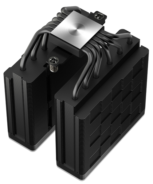 DEEPCOOL AG620 BK ARGB V2 LGA20XX/1700/1200/115X/AM5/AM4 (9шт/кор, TDP 260W, PWM, ARGB DUAL Fan 120mm, 6 тепл. трубок, черный) RET (R-AG620-BKAMMN-GJD)