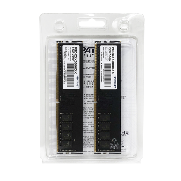 Patriot SL DDR4 DIMM 32GB 3200MHz CL22 KIT 2*16GB 22-22-22-52 1.2V