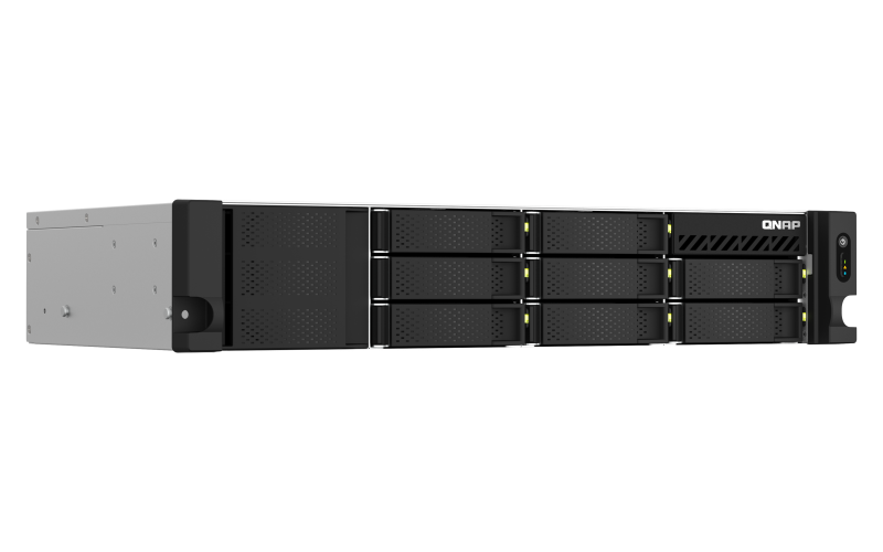 QNAP SMB 2U/8bay QC 2,2GhzCPU/4Gb(upto64Gb)/upto 20HDD with TL-R1200S-RP/SATA(3,5'' 2,5")/ 4xUSB3.2/2xExp.slot/2x2,5Gb/iSCSI/2xPS/no rail(RAIL-B02)/3YW TS-873AeU-RP (существенное повреждение коробки) арт. TS-873AeU-RP-4G-NC2-001